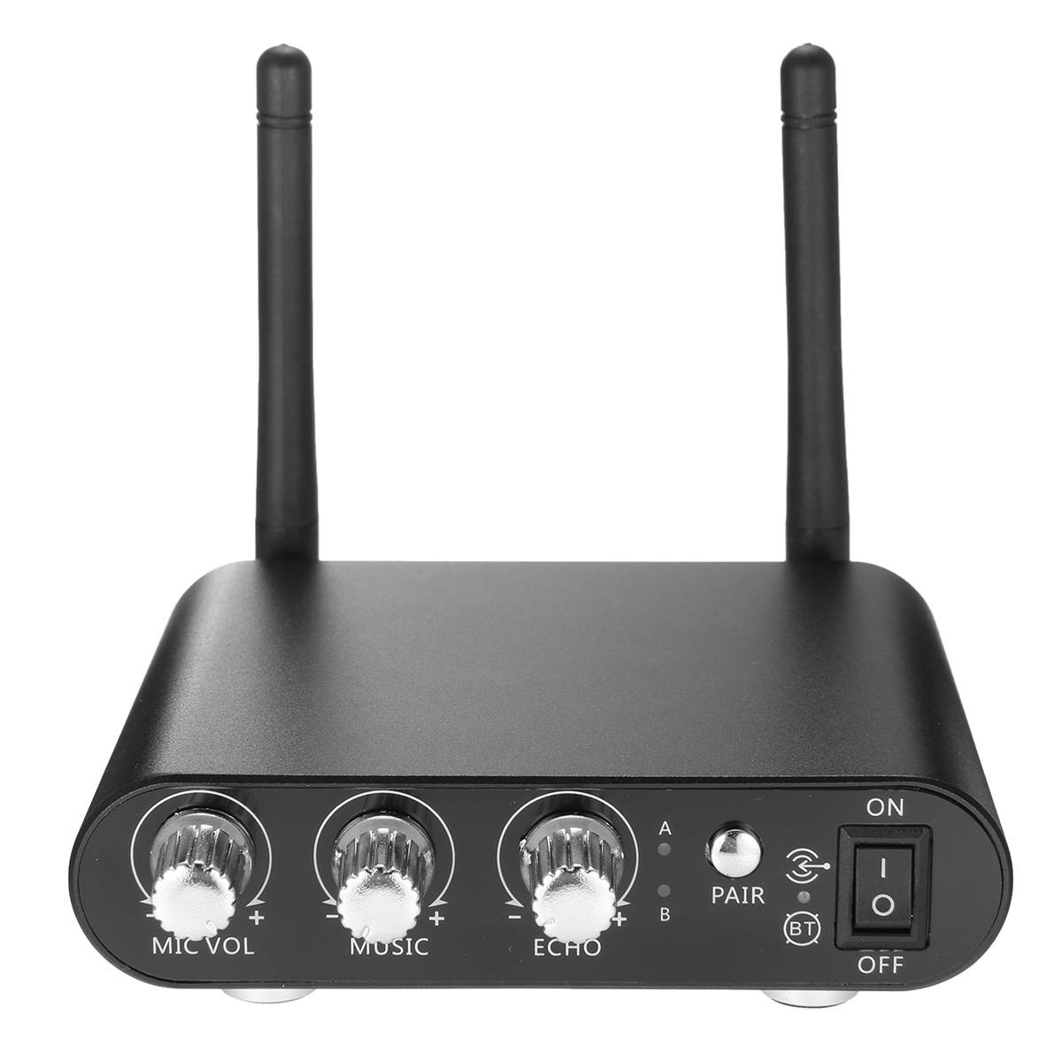 VHF Dual Chanels Handheld Micorphone Portable Singing Mixer Karaoke Machine