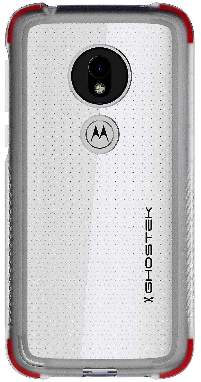 Ghostek Covert Clear Moto G7 Play Case with Super Slim Military Grade Armor Design Shockproof Heavy Duty Protection Scratch Resistant Back and Non-Slip Grip 2019 Moto G7 Play (5.7 Inch) - (Clear)