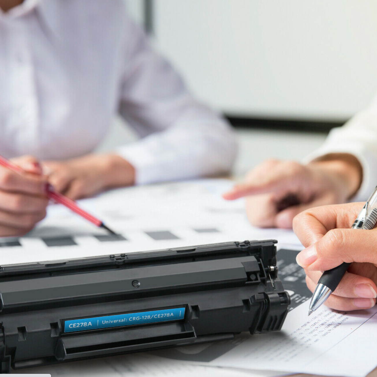 2PK 78A CE278A Toner Cartridge Compatible For HP LaserJet Pro M1536dnf P1606dn