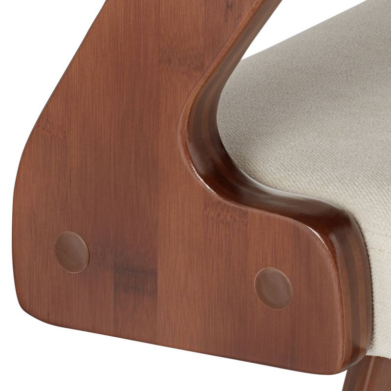 Ladder Barstool Seat Black - Riverstone Furniture Collection