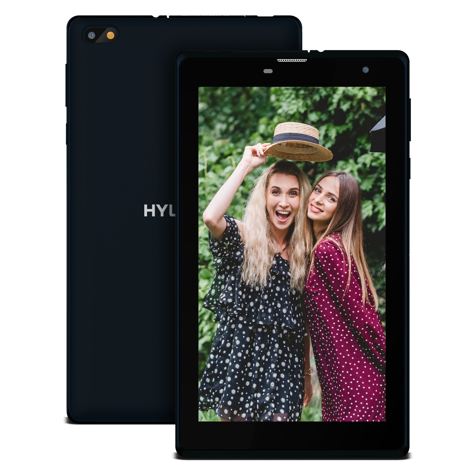 Hyundai HyTab Plus 7LB1 Tablet, 7&rdquo; IPS Display, 4G LTE, 2GB RAM, 32GB Storage, Quad-Core Processor, Android 10, Dual Camera - Black