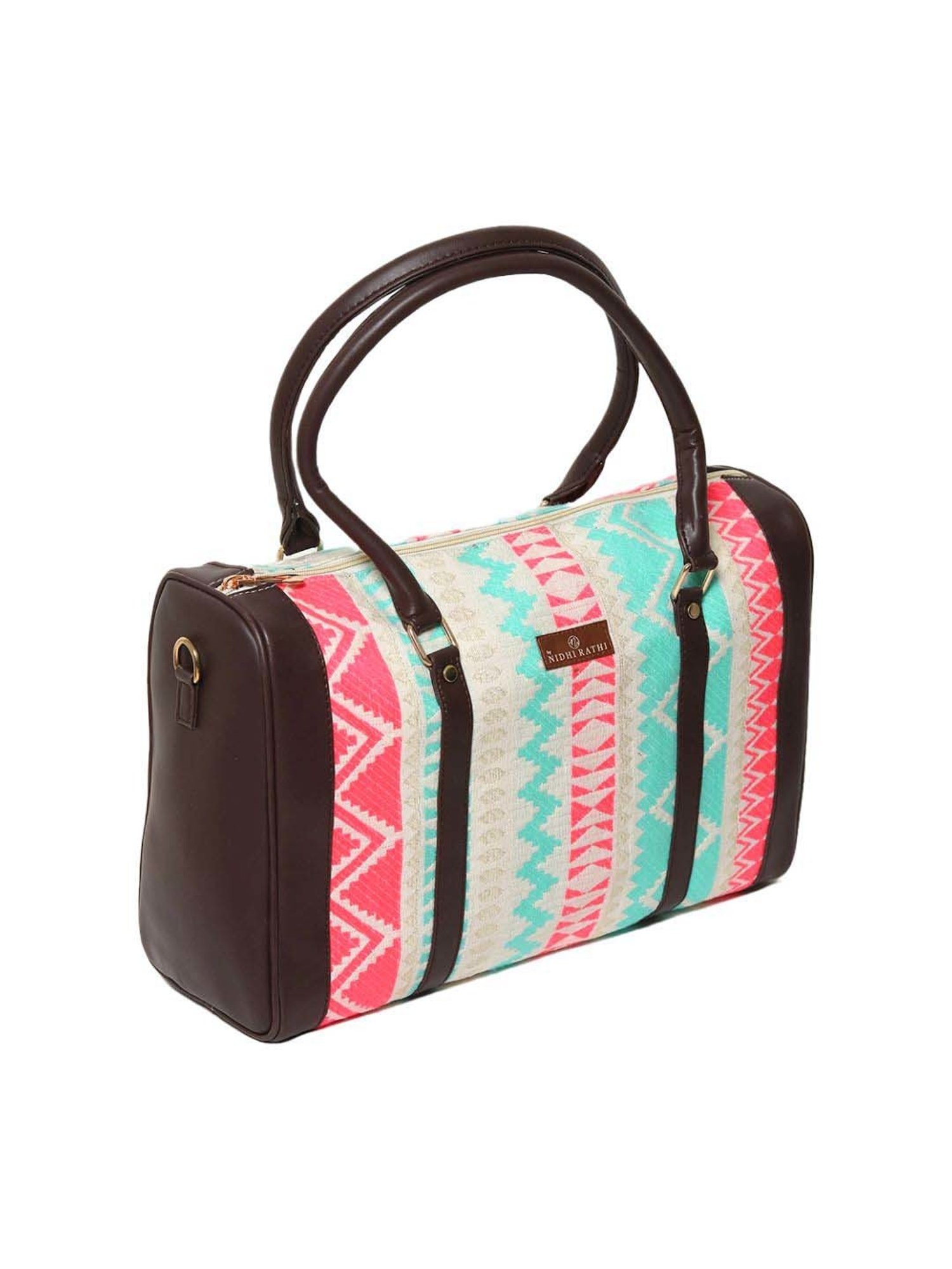 NR by Nidhi Rathi Multicolor Printed Medium Shoulder Handbag