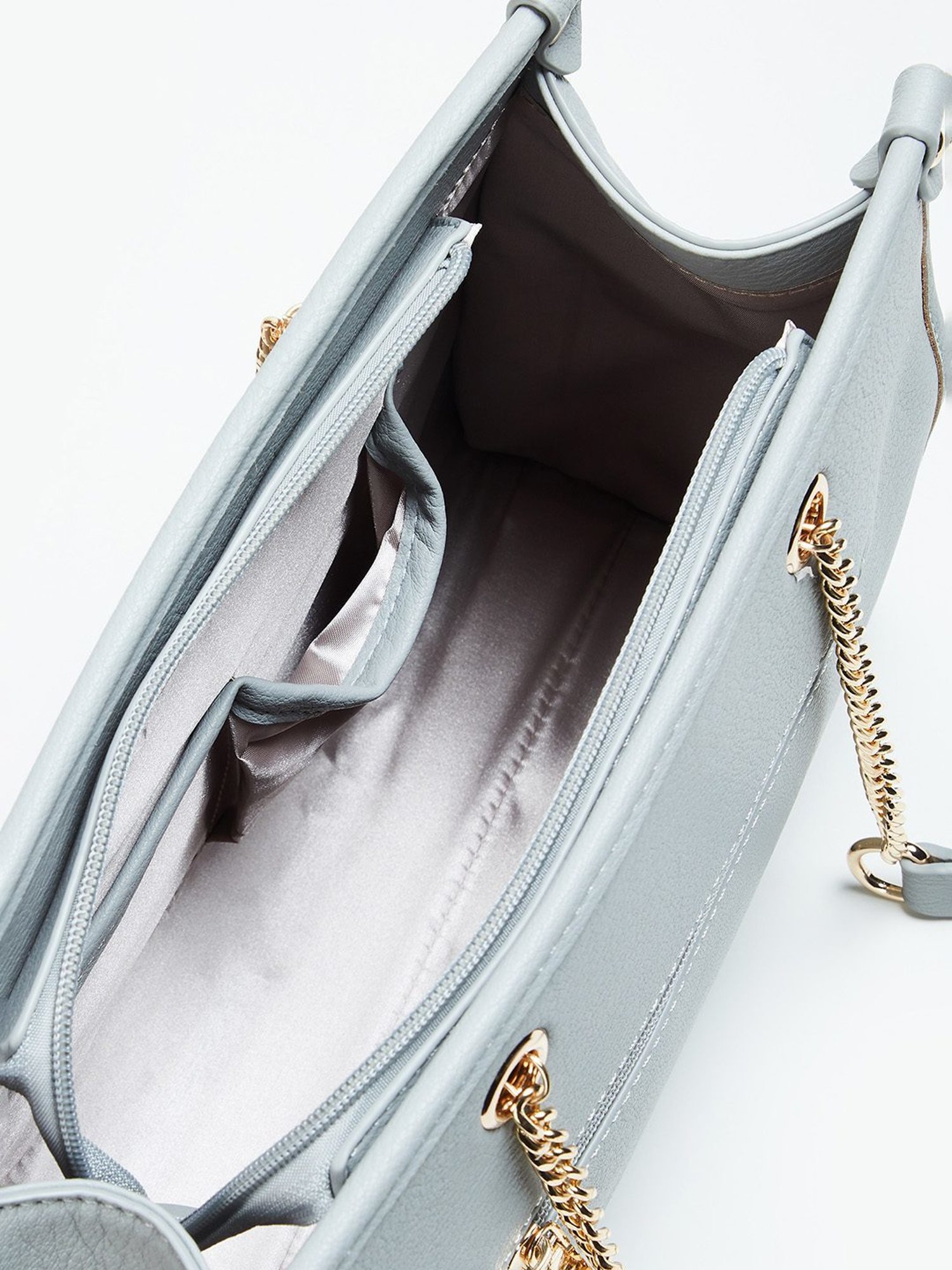 Code by Lifestyle Grey Shoulder Bag
