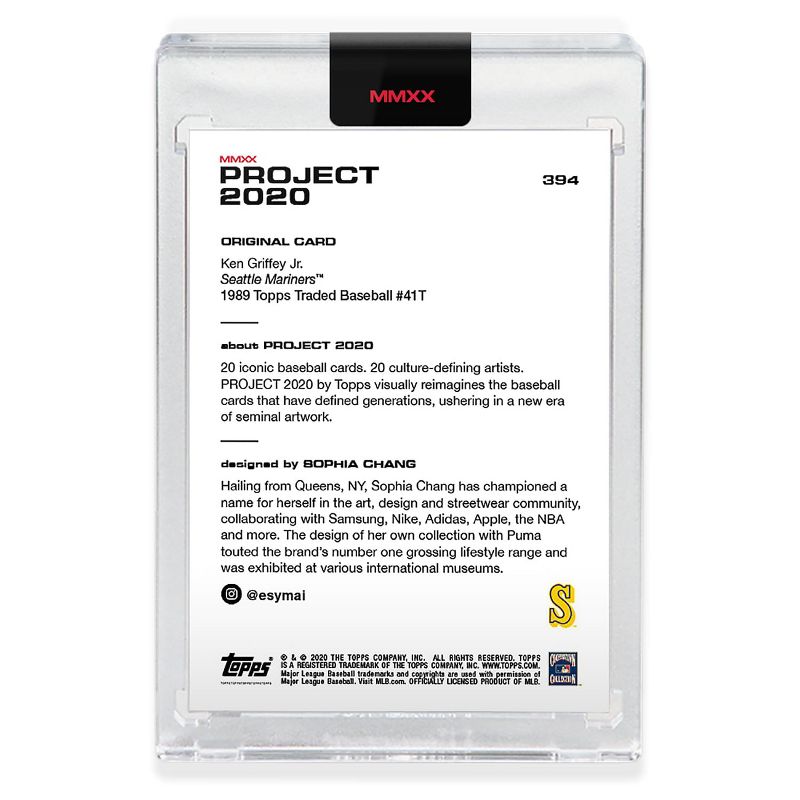 Topps Topps PROJECT 2020 Card 394 - 1989 Ken Griffey Jr. by Sophia Chang