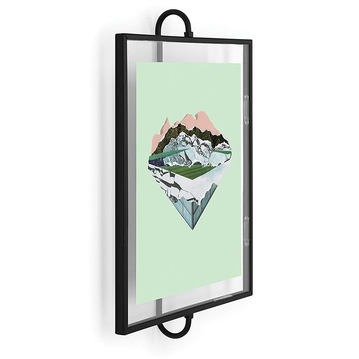 Umbra 1005428-040 8 x 10 in. Phantom Wall Picture Floating Frame, Black