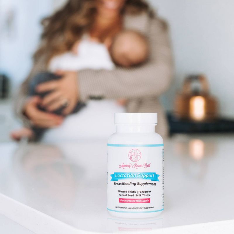 Mommy Knows Best Lactation Supplement - 120ct