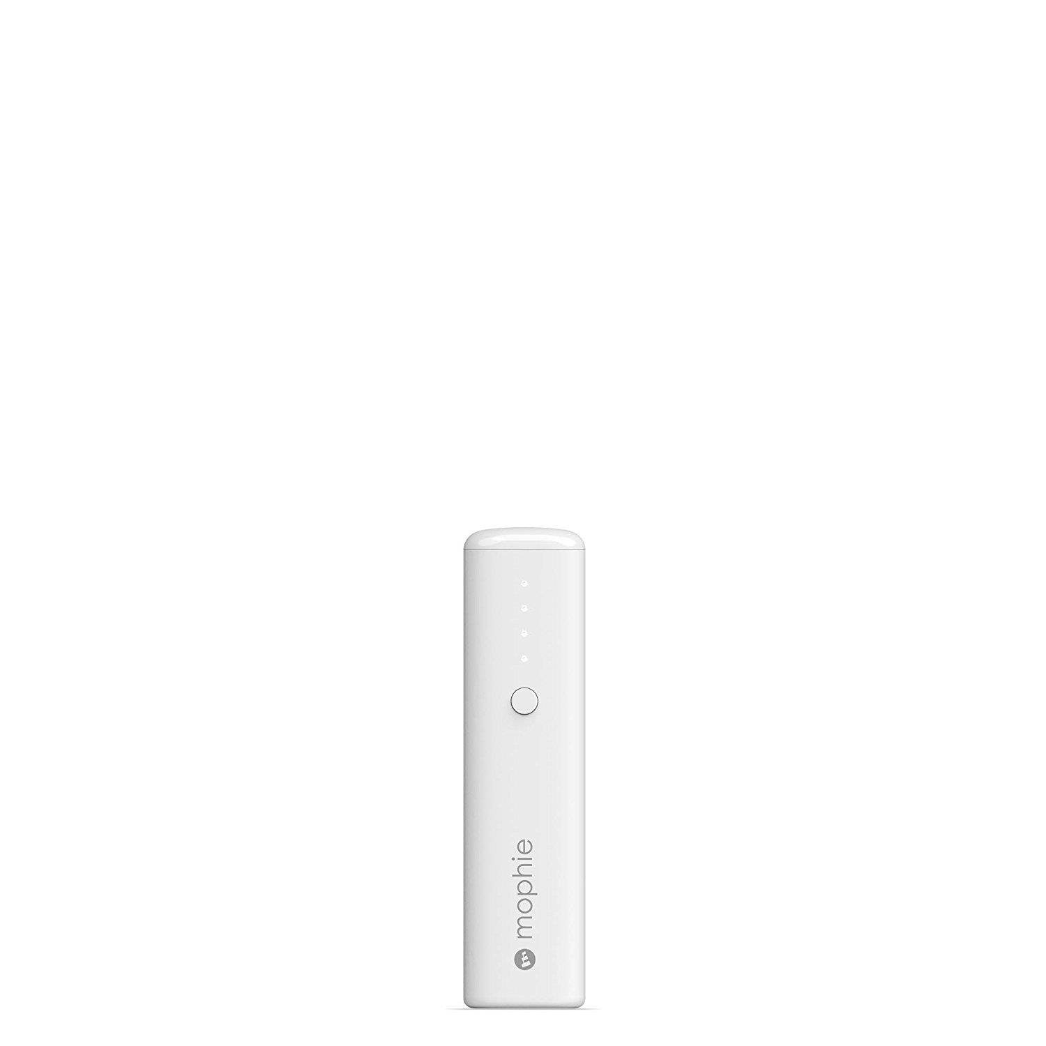 mophie Power Boost Universal External Battery, 2 Charges (5,200mAh ), White