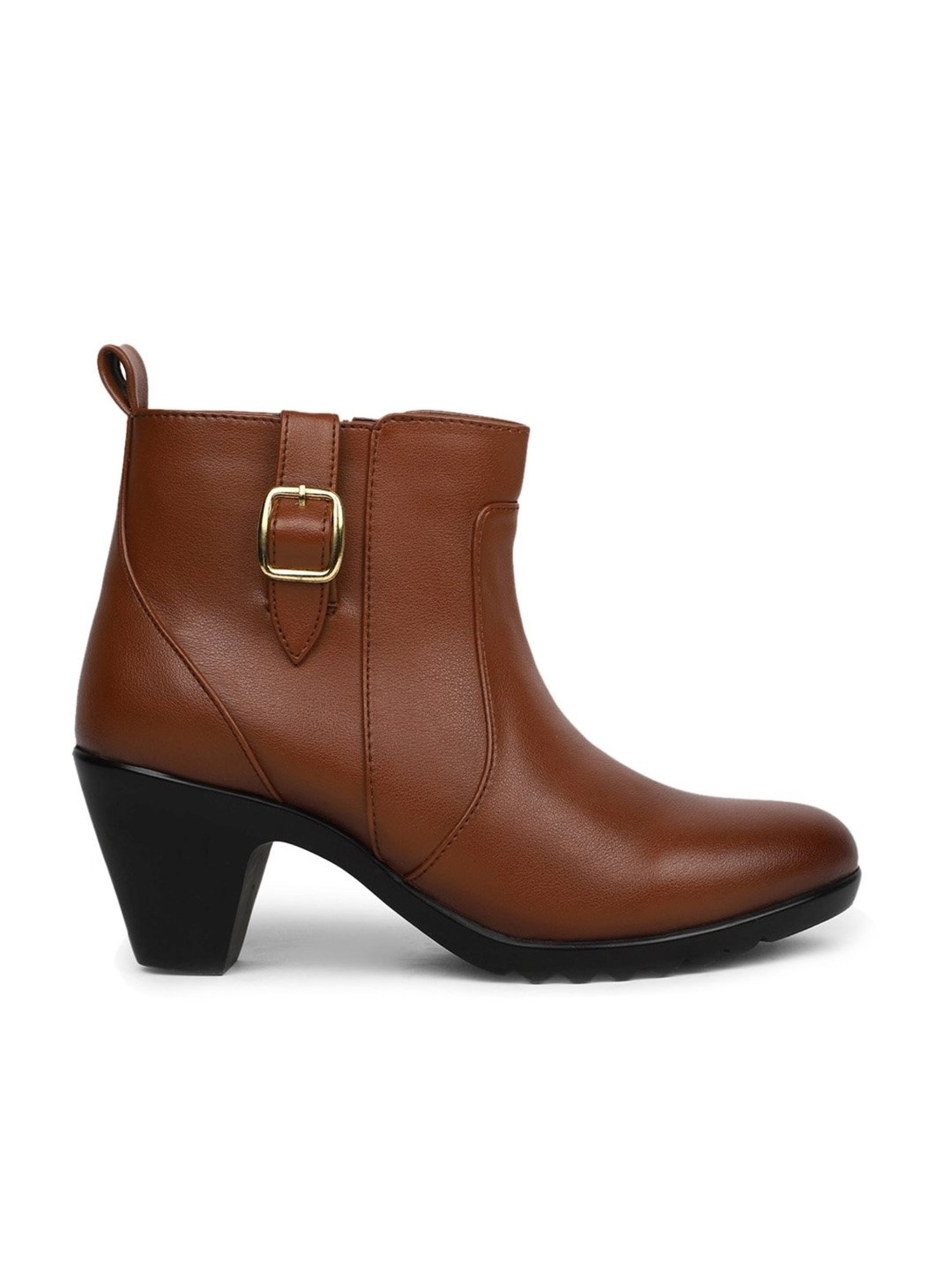 Elle Women's Tan Casual Booties