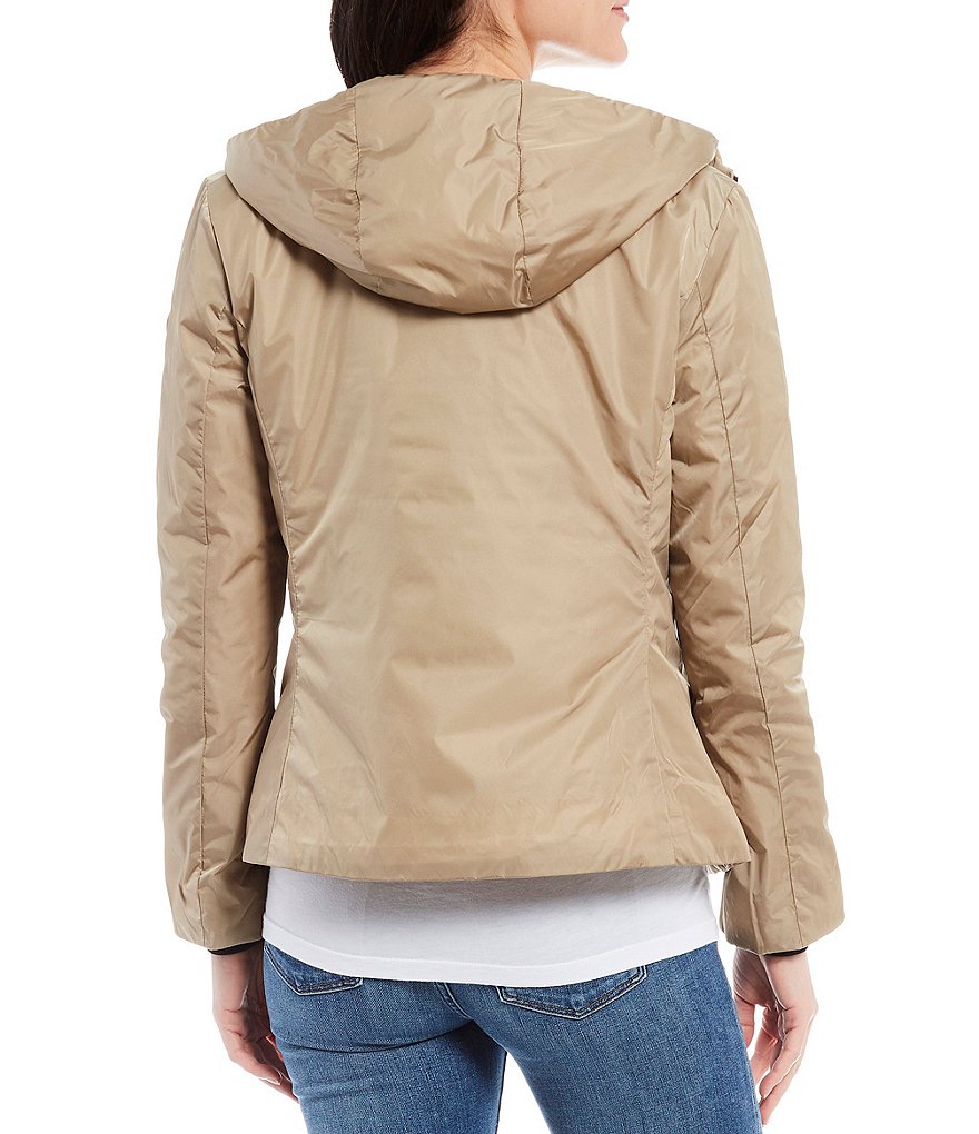 Save The Duck Emily Packable Hooded Rain Jacket