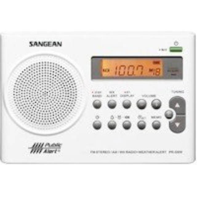 public weather alert rechargeable portable radio
