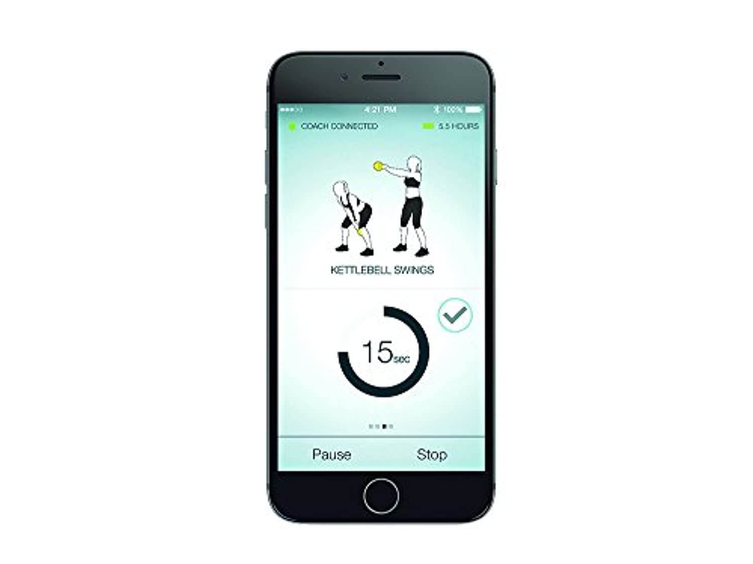 Jabra SPORT COACH (Blue) Wireless Bluetooth Earbuds for Cross-Training - Retail Packaging (100-97500001-02)