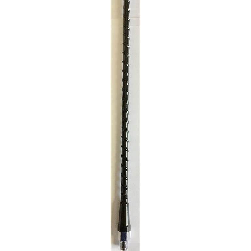 3` Foot Fiberglass 1000 Watt - Black CB Radio Antenna
