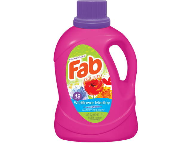 Fab FABBB35 Scented Laundry Detergent