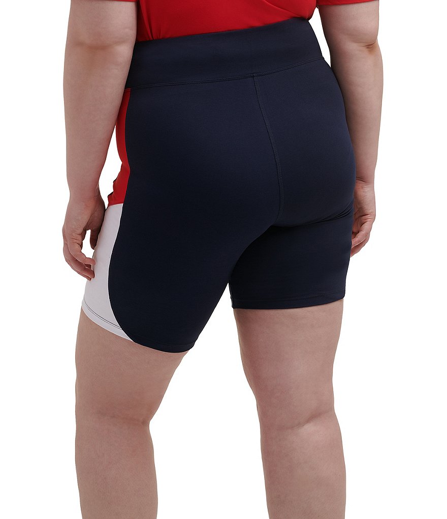 Vince Camuto Plus Size Tencel Drawstring Shorts