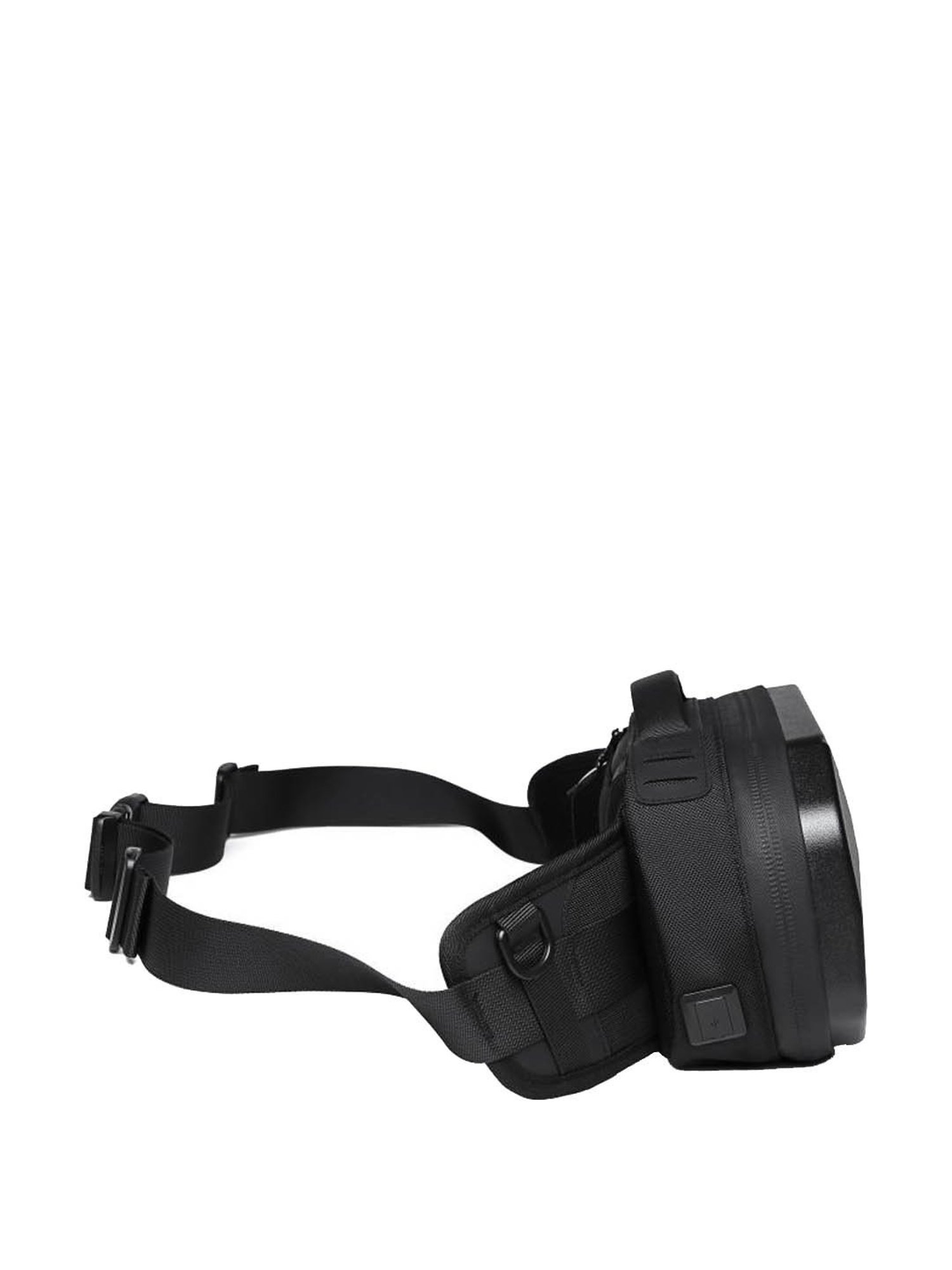 Ozuko Urban Odyssey Black Soft One Size Waist Bag