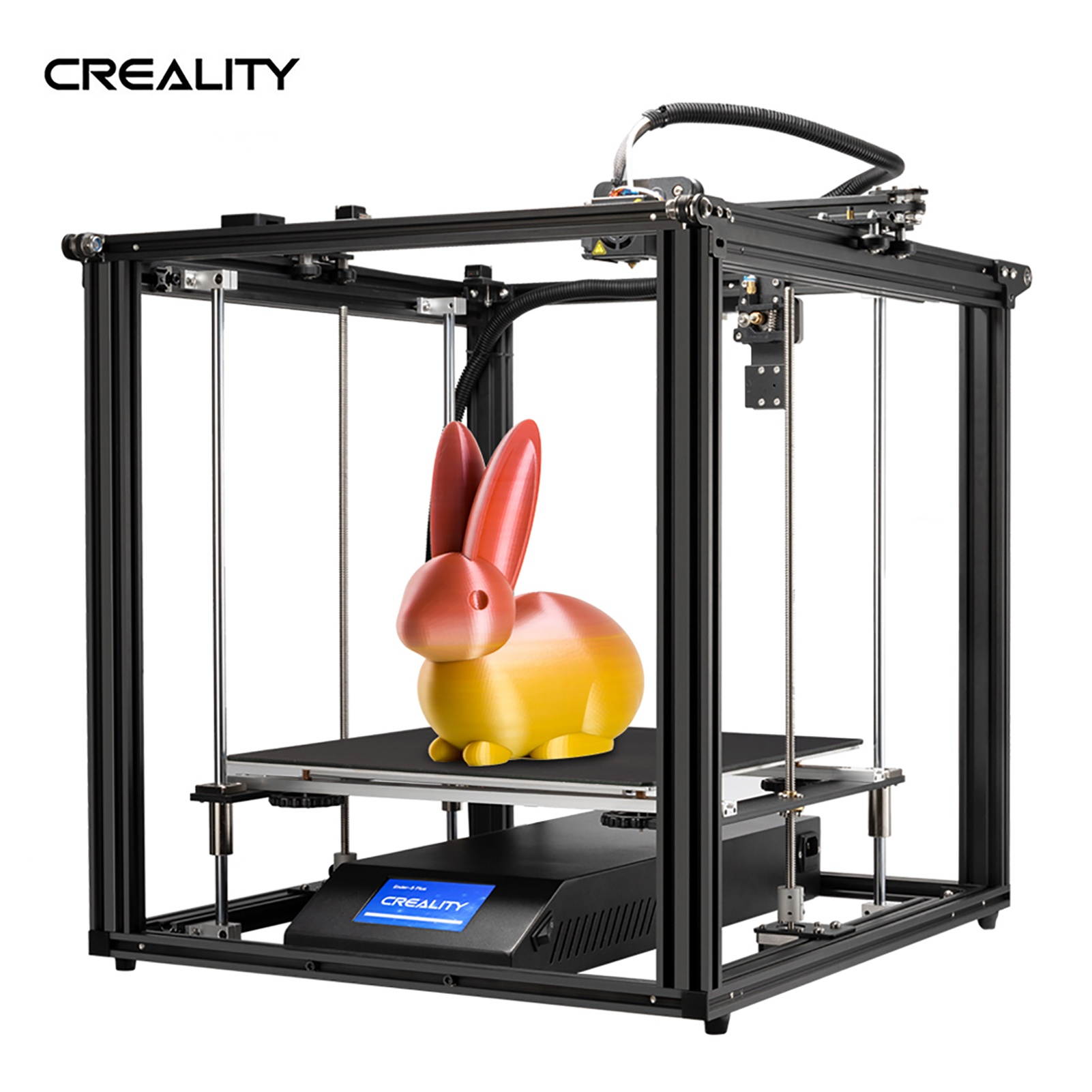 Creality Ender 5 Plus 3D Printer with BL Touch, Tempered Glass Plate and Touch Color Screen, Large Build Volumn 350X350X400mm