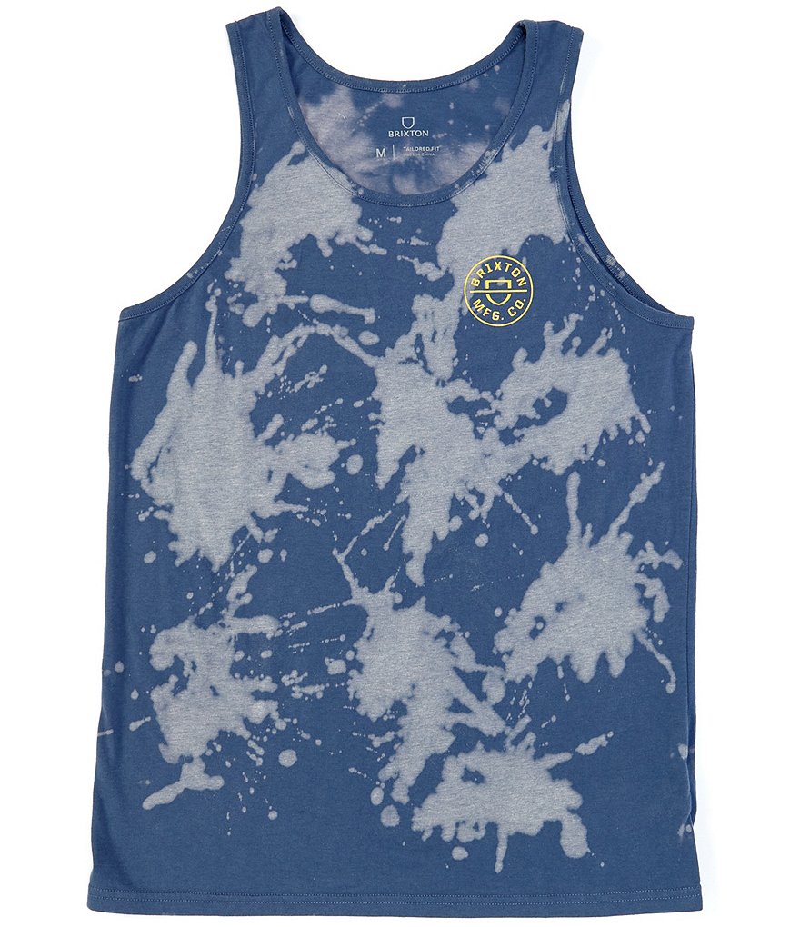 Brixton Sleeveless Crest Graphic Tie-Dye Tank