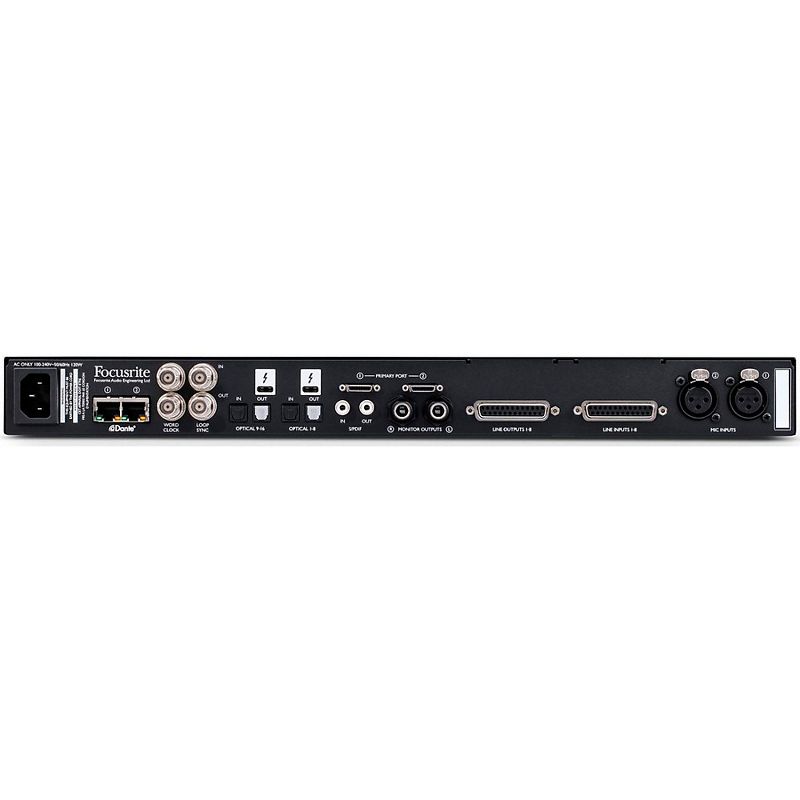 Focusrite Red 8Line Thunderbolt 3 Audio Interface with Dante