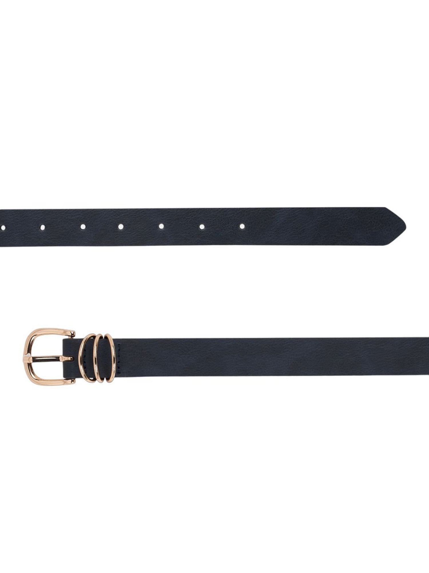 Hidesign Mariko Brown Solid Leather Narrow Belt