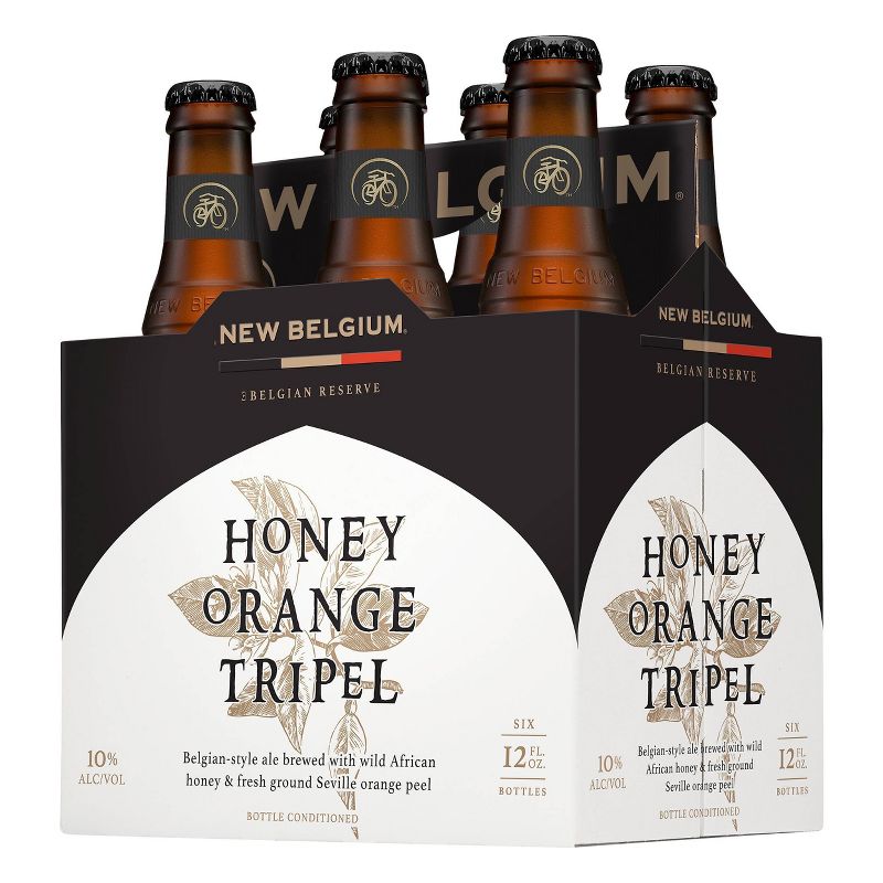 New Belgium Honey Orange Trippel Beer - 6pk/12 fl oz Bottles