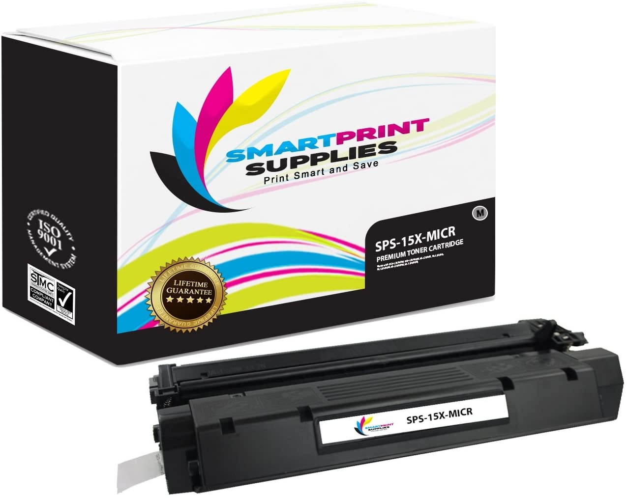 Smart Print Supplies Compatible 15X C7115X MICR Black High Yield Toner Cartridge Replacement for HP Laserjet 1200 1220 1000 3300 3330 Printers (3,500 Pages)