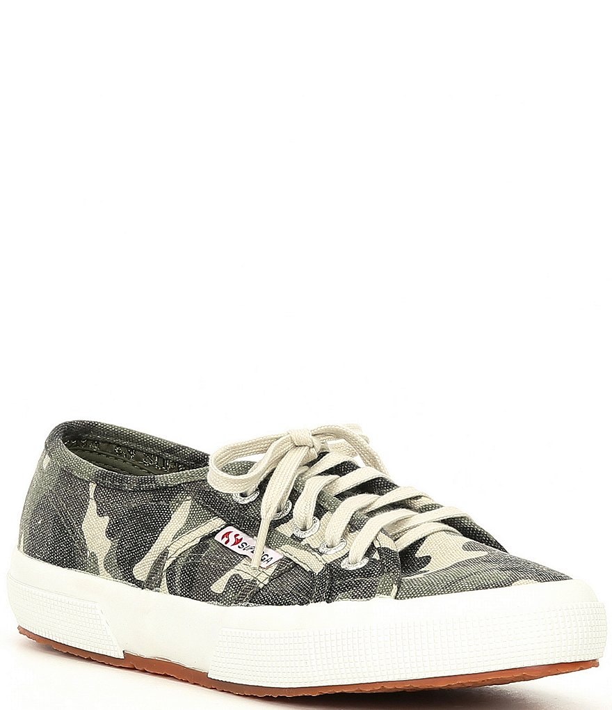 Superga 2750 Cotton Camo Print Sneakers