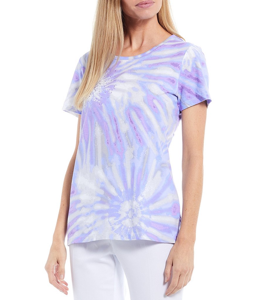 Joules Celina Short Sleeve V-Neck Knit Tee