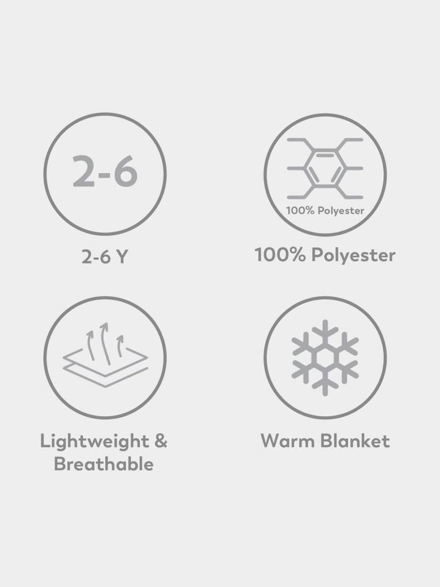 MiArcus Cream Polyester 210 GSM Face Printed Flurry Knitted Blanket