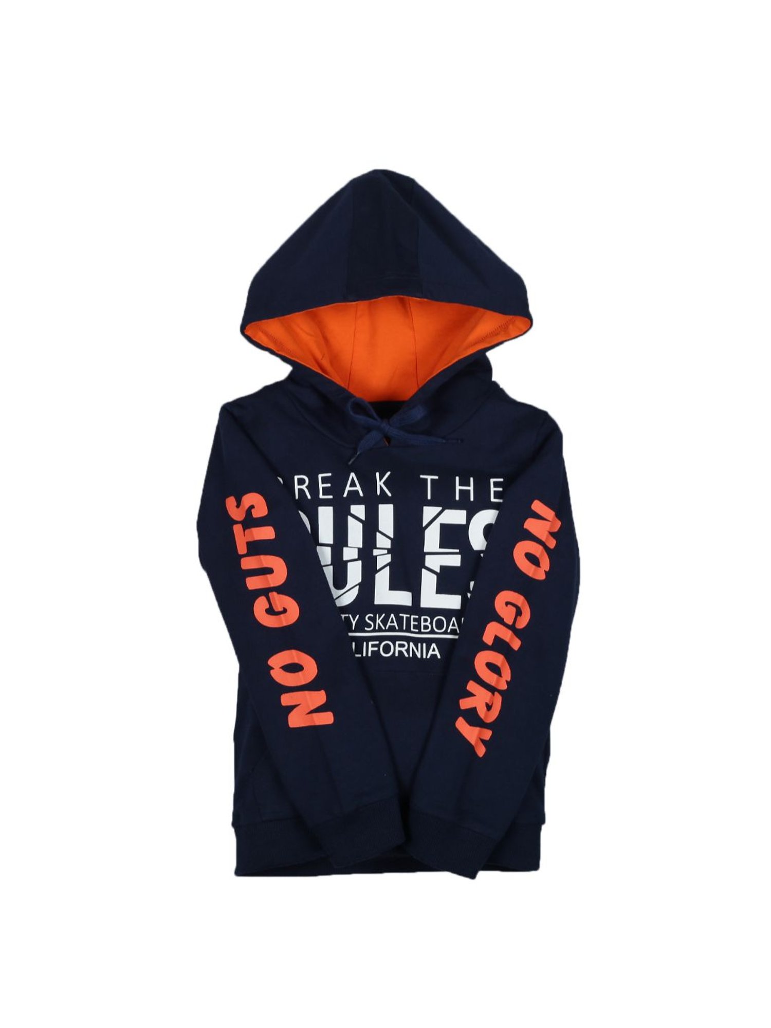 Plum Tree Kids Navy Printed  Hoodies