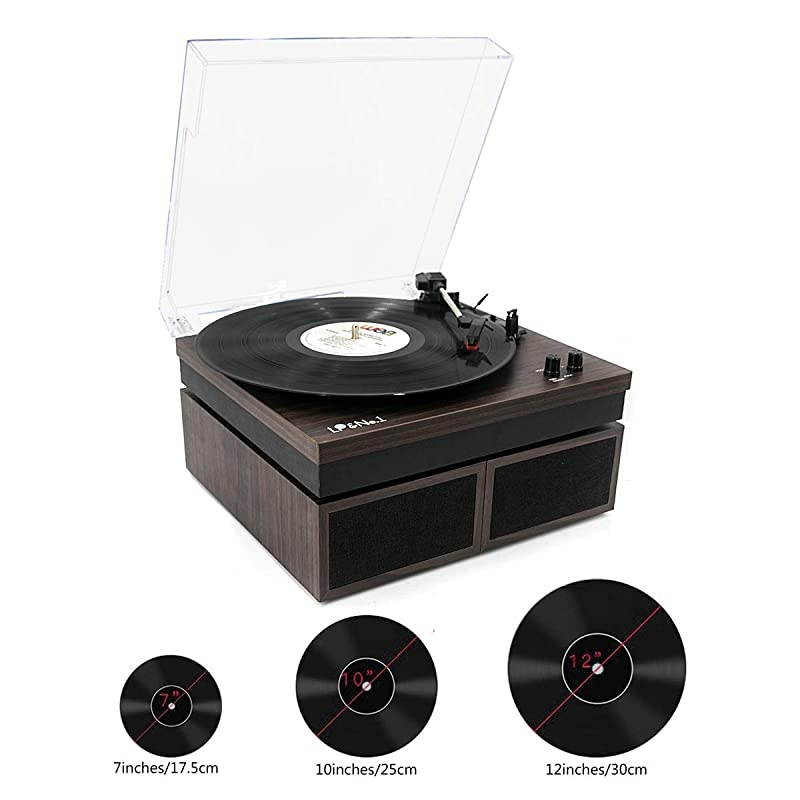 VICTROLA V50200BK V50    S RETRO RECORD PLAYER WITH BLUETOOTH  AND CD PLAYER   USB  BLACK