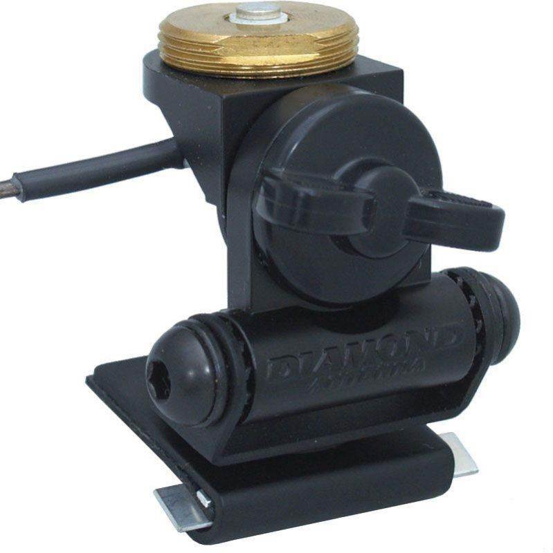 Diamond Antenna K412SNMO Lip mount, 3-axis., UHF, 6.5ft coax, Medium-duty