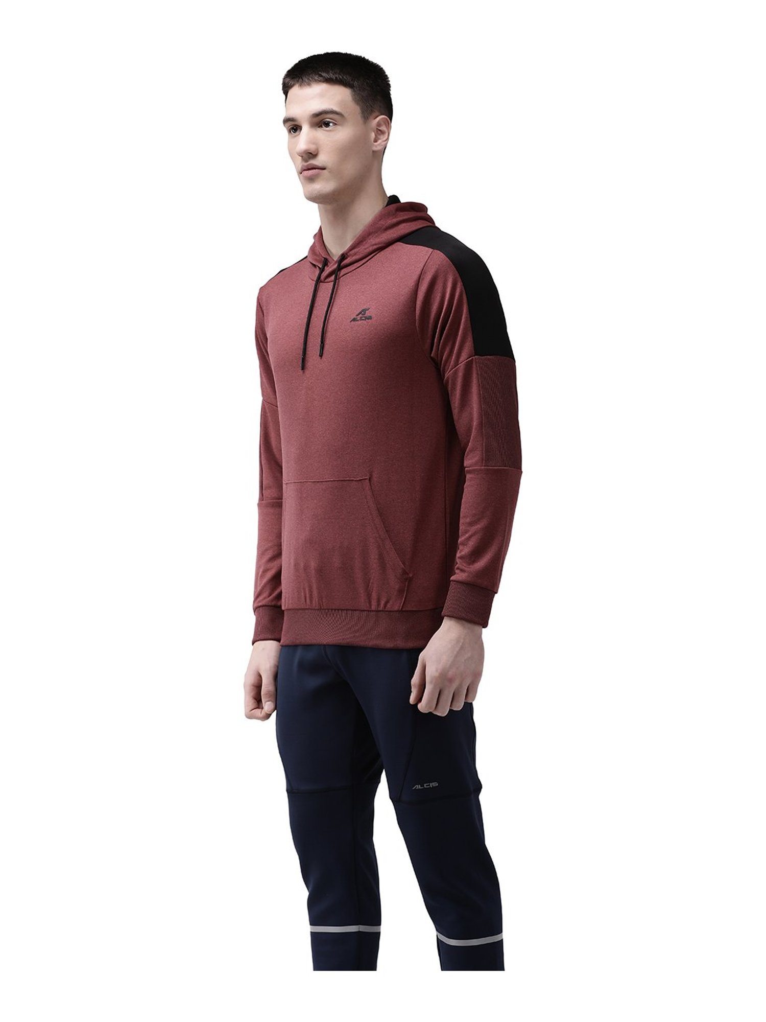 ALCIS Red Hooded Sweatshirt