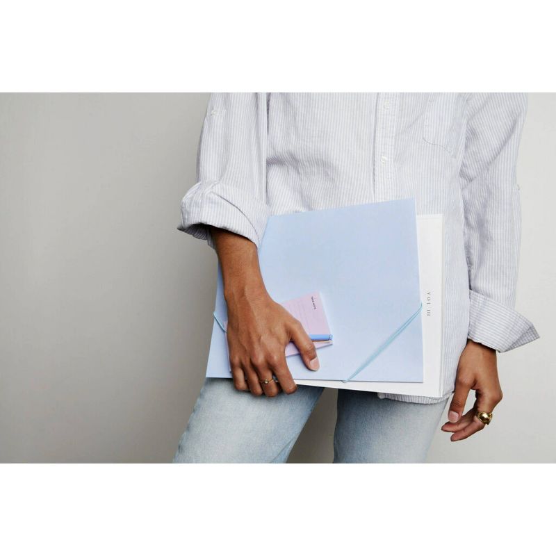 Post-it 3"x6" List Notepad - Light Blue