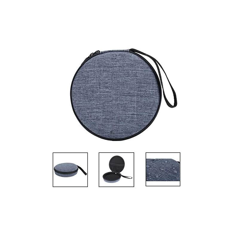 CD Player Case/Bag/Box Hard Carrying Travel Storage Case Compatible for HOTT CD Player 511/611/711/611T Personal Compact Disc Player, CDs, Headphone, USB Cable and AUX Cable