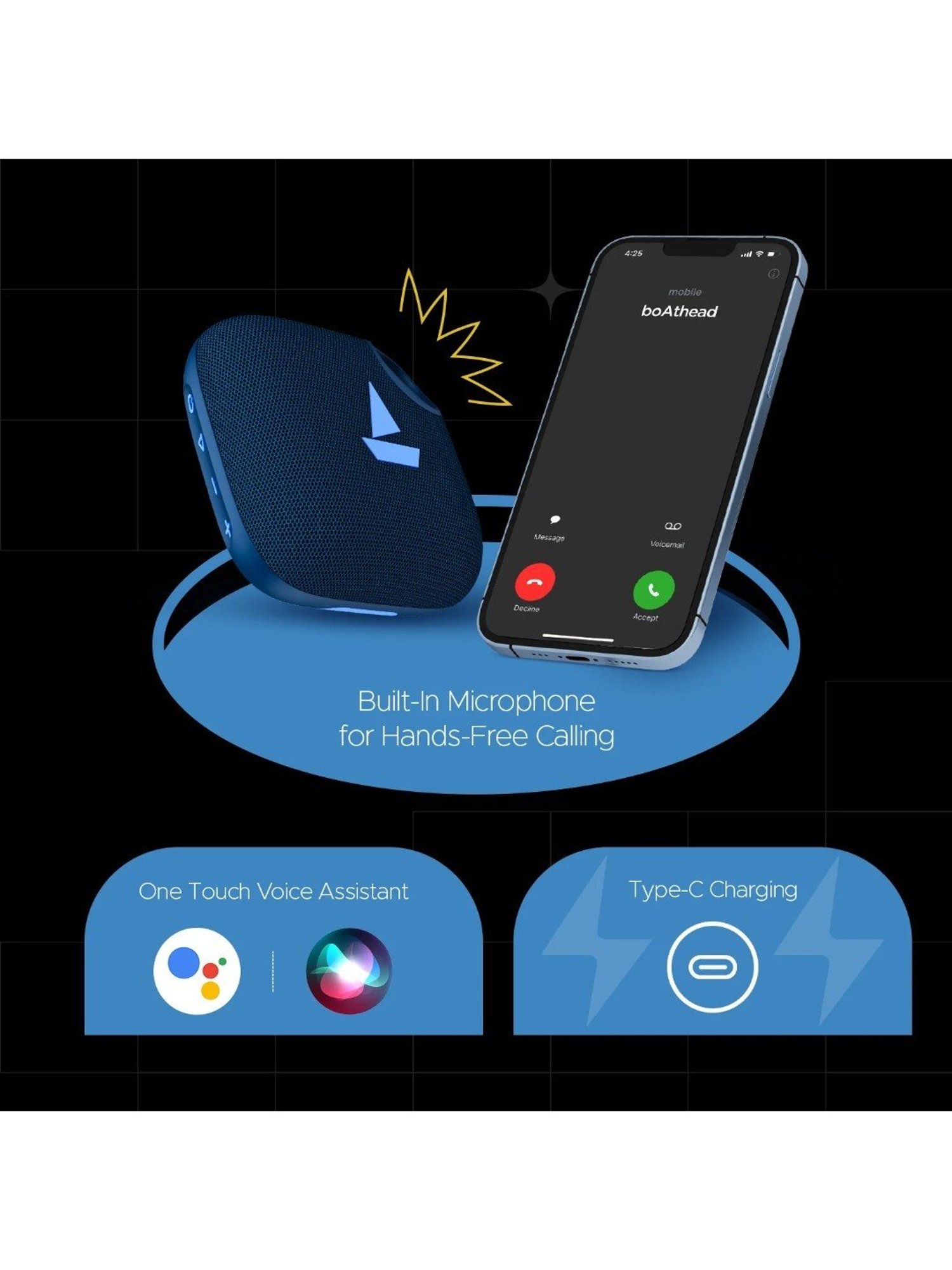 BPS5 5 quot Outdoor Weather Resistant Bluetooth Patio Speakers Pair White