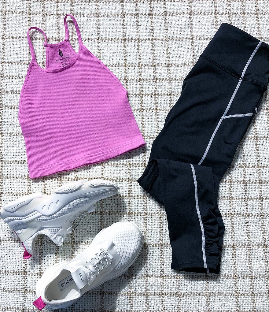 IBKUL Pricilla Print Long Sleeve Mock Neck Top