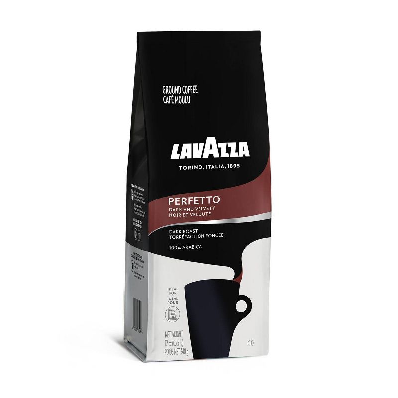 Lavazza Perfetto Dark Roast Ground Coffee - 12oz