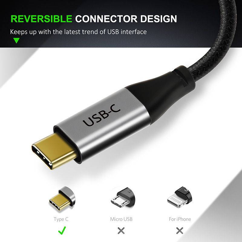 CABLETIME USB C to HDMI Cable 4k hdmi cable 4K 60Hz Type C HDMI  for Samsung