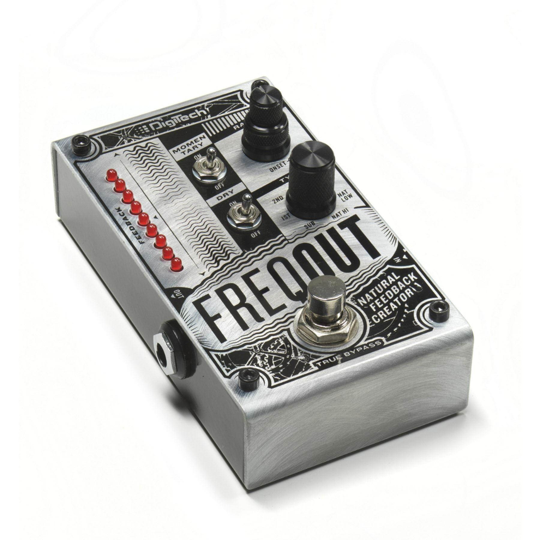 DigiTech FreqOut Pedal w/ 2 15-Foot Pro Co EG-15 1/4" TS Cables Bundle