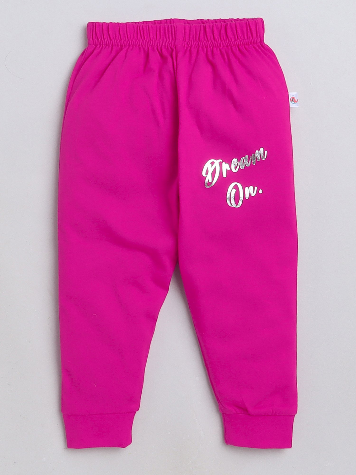 Bumzee Kids Navy & Pink Printed T-Shirt With Pyjamas