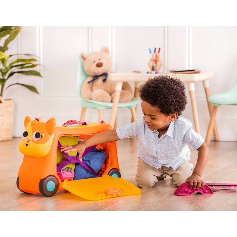 Land of B. Kids Ride-On Toy with Storage - On the Gogo Lolo