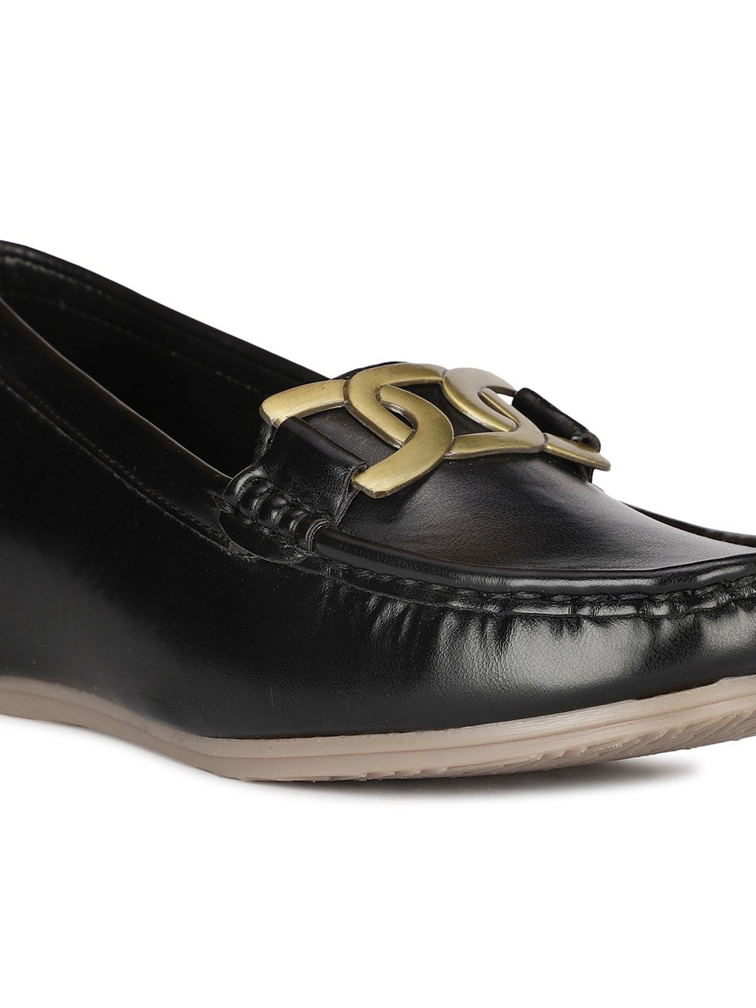 Bata Women's SAMIRA Black Loafers