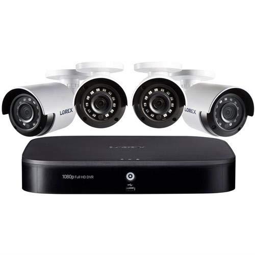 Lorex 1080p HD 8-Channel Security System with 1TB HDD DVR & 4x 1080p HD Cameras