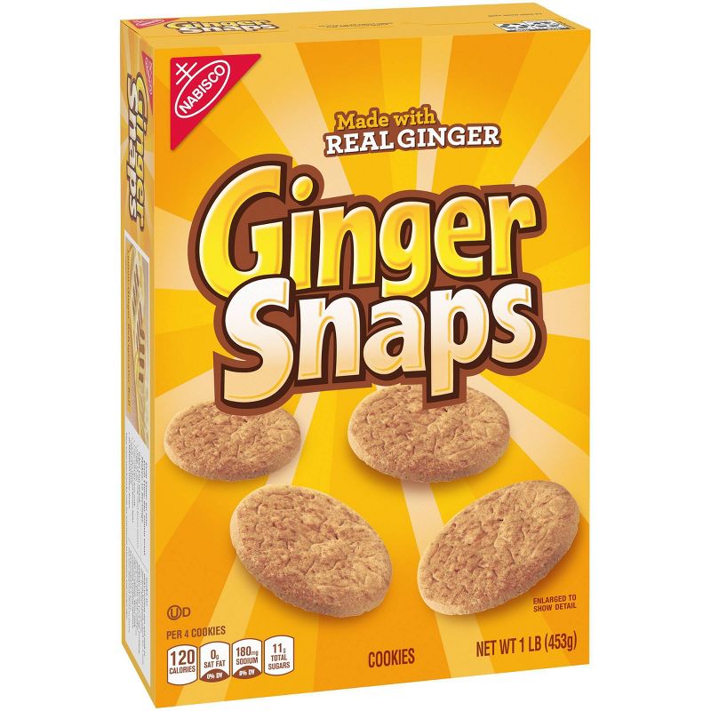 Nabisco Ginger Snaps Cookies - 16oz