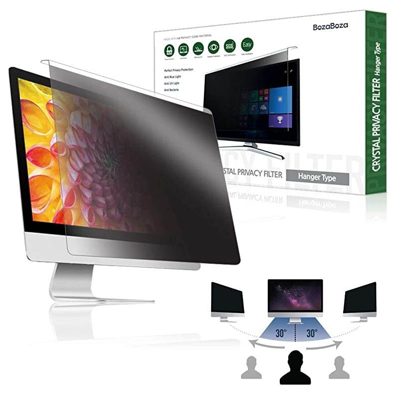 Easy OnOff Privacy Filter 19 Removable Acrylic for 19 Universal Diagonally Measured 4 3 Aspect Ratio Privacy Screen for Laptop Notebook Monitor