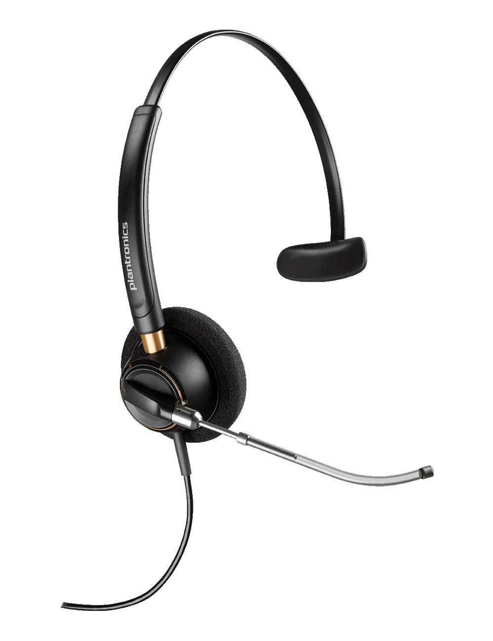 Plantronics Encore Pro HW510 with A10 10-pack Monaural Noise-Cancelling Headset