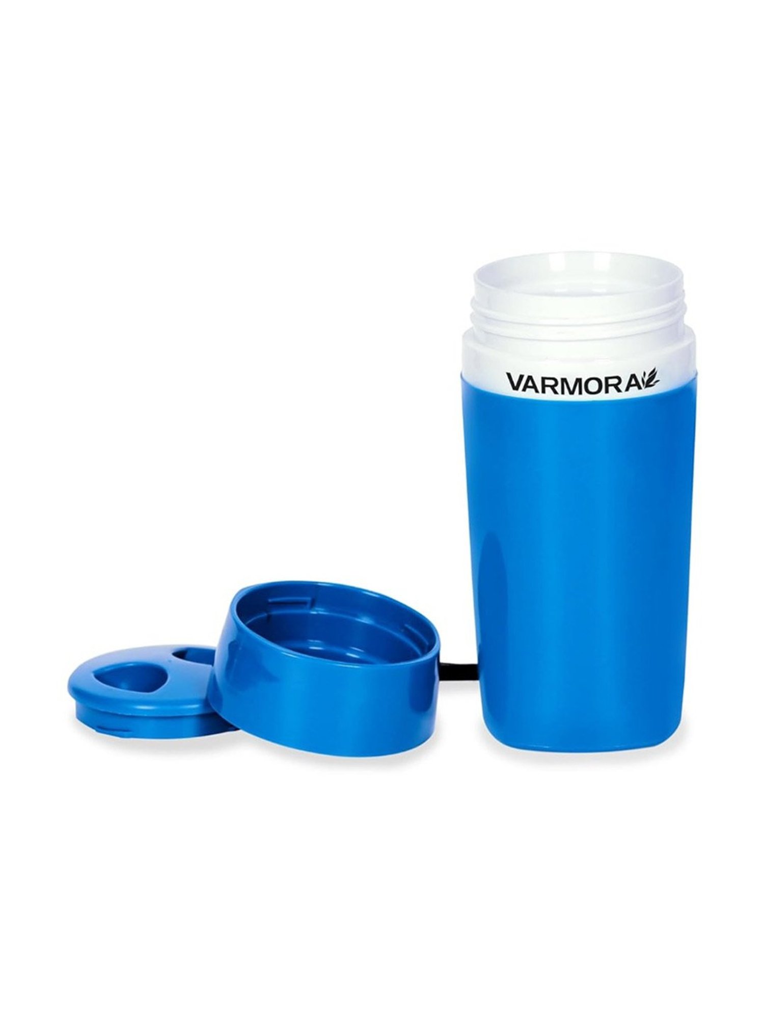 Varmora Aqua Blue Stainless Steel Travel Water Bottle- 300 ml
