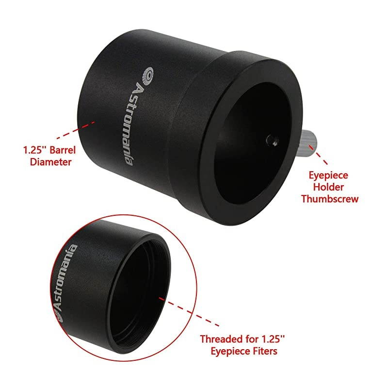 125 to 0965 Adapter Allow You use 0965 Accessories on 125 Telescope