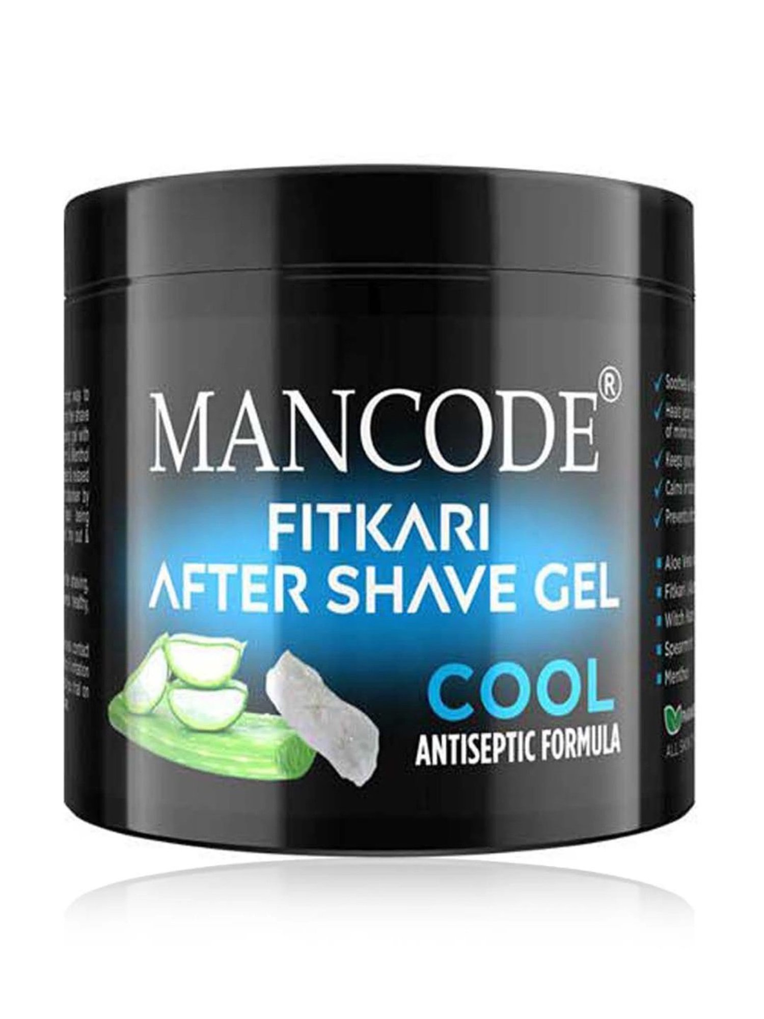Mancode Fitkari After Shave Gel (Cool) - 100 gm