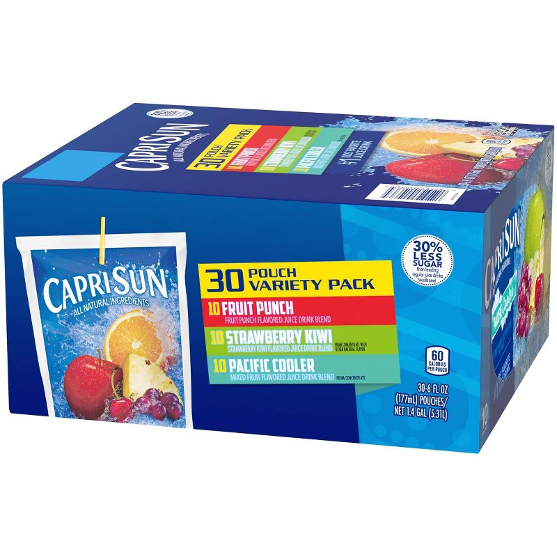 Capri Sun Variety Pack - 30pk/6 fl oz Pouches